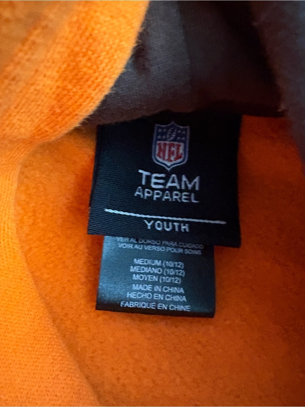 Clevekand browns Kids Orange Hoodie and jersey - Picture 3 of 10